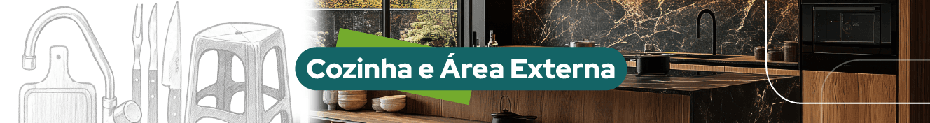 Destaques da categoria Cozinha e Área Externa