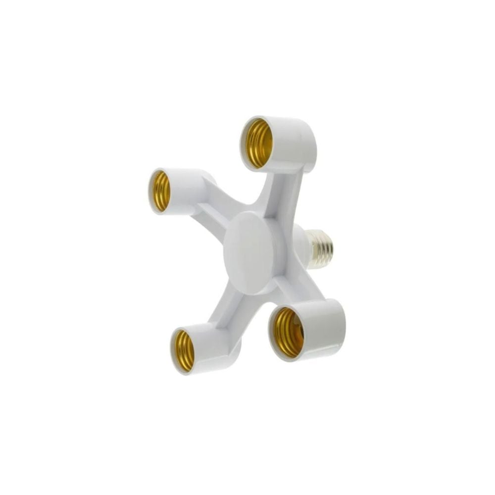 Soquete Interneed Adaptador E27 Para 4 Lampadas | 073956