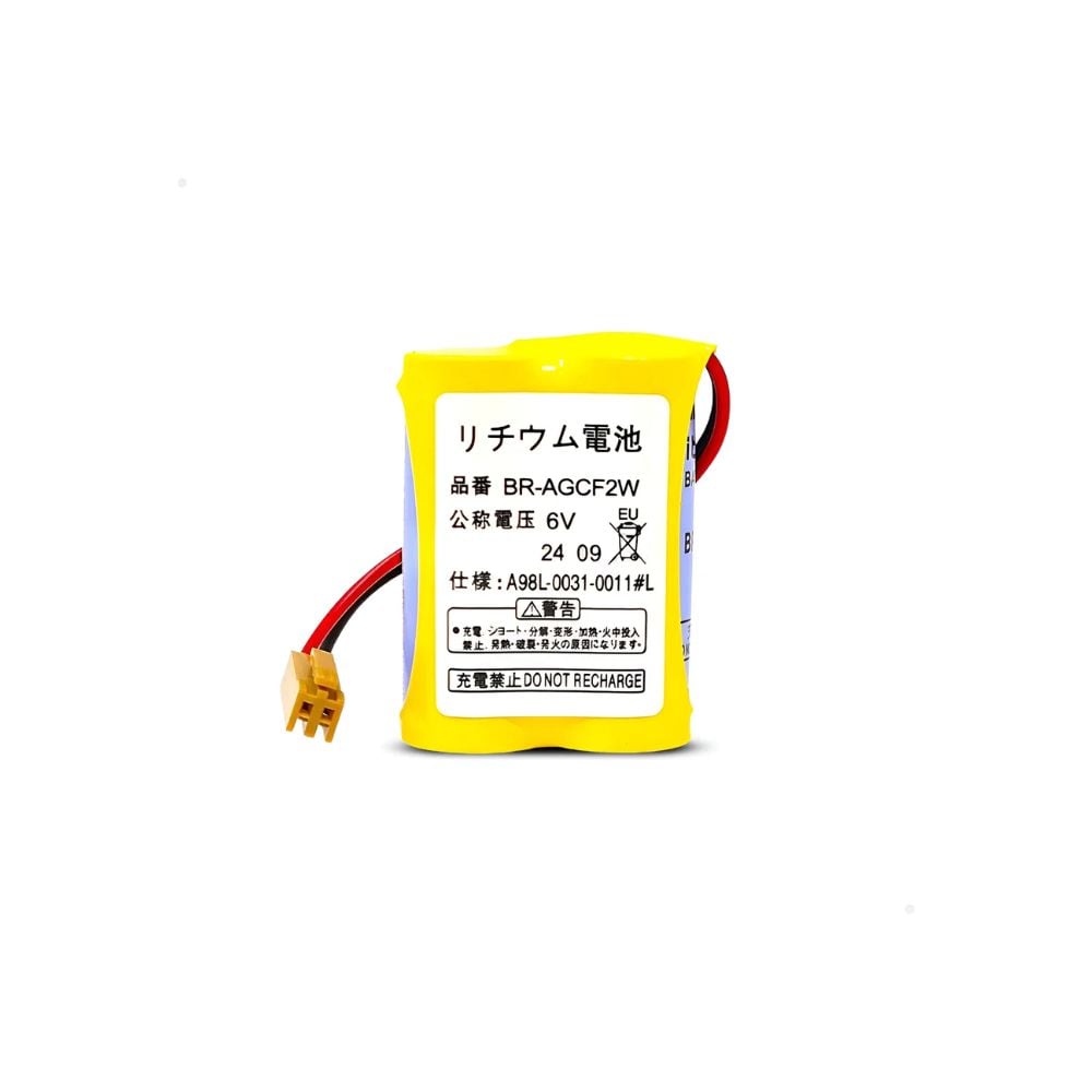 Bateria Fanuc BR-AGCF2W Plug Preto Original - imagem 1