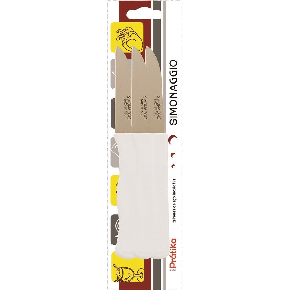 Faca Simonaggio Legumes 3 Peças 001.103.0316.001
