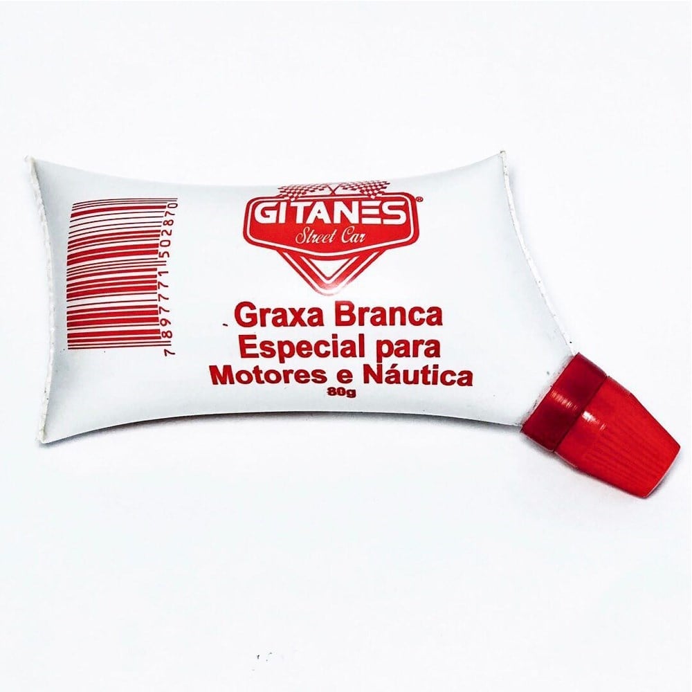 Graxa Cálcio Gitanes Branca 80G Sachê 1048