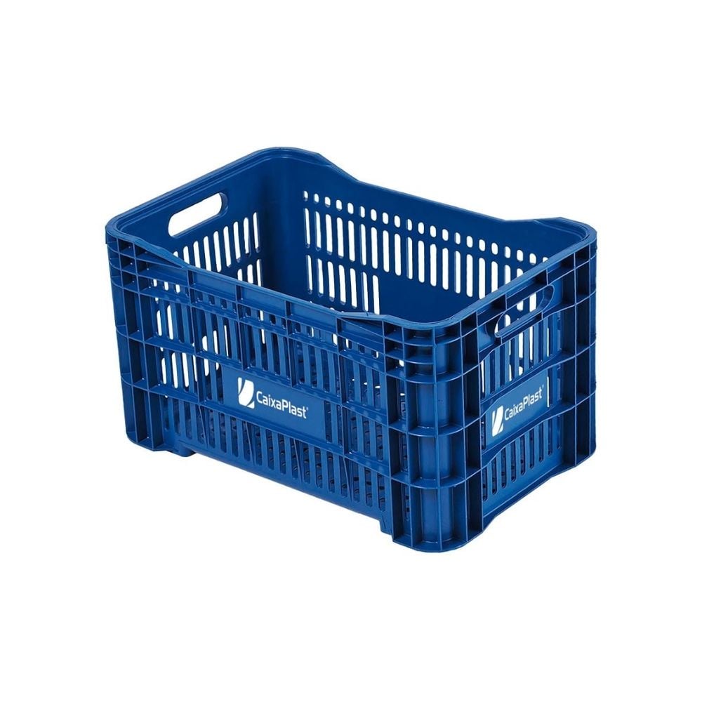 Caixa Plástica Multiuso Mercado / Agrícola Caixaplast 31X55X36 Azul | 31TASAZ