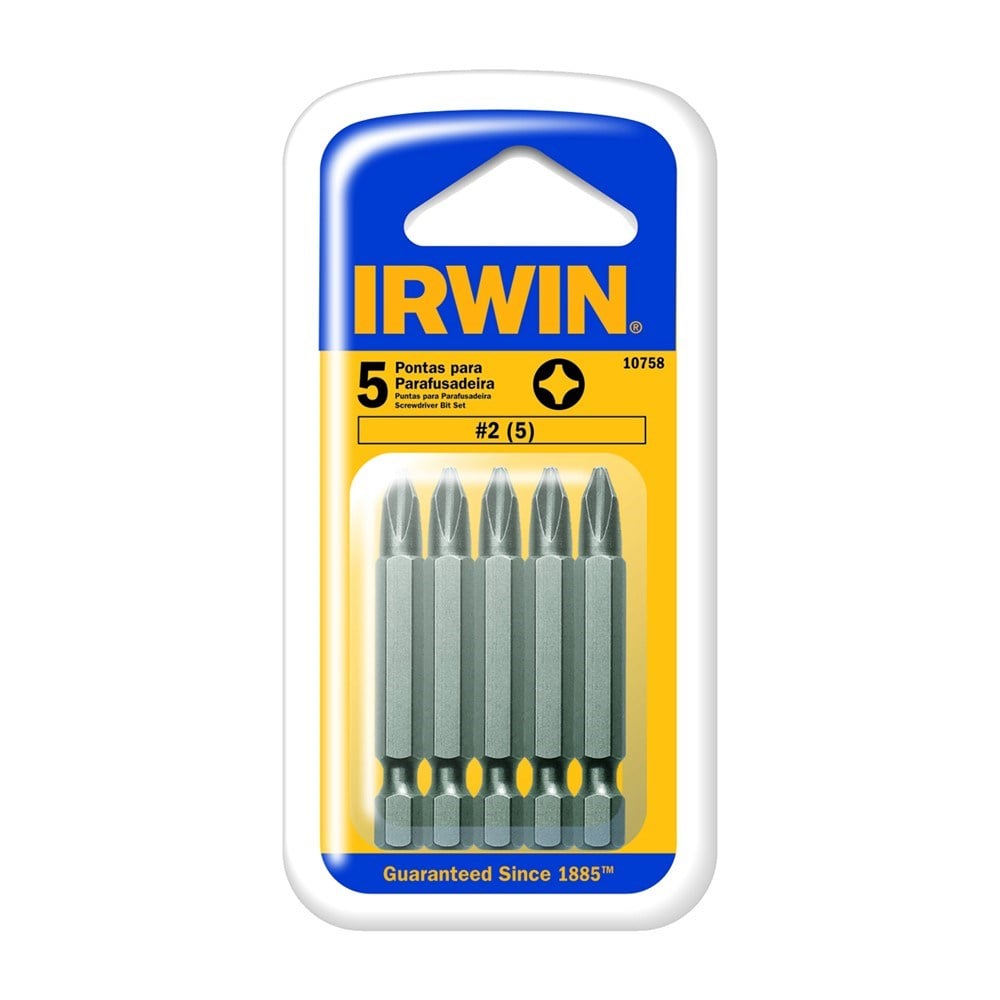 Ponteira Irwin Power Bit Phil. 5 Peças 1865323