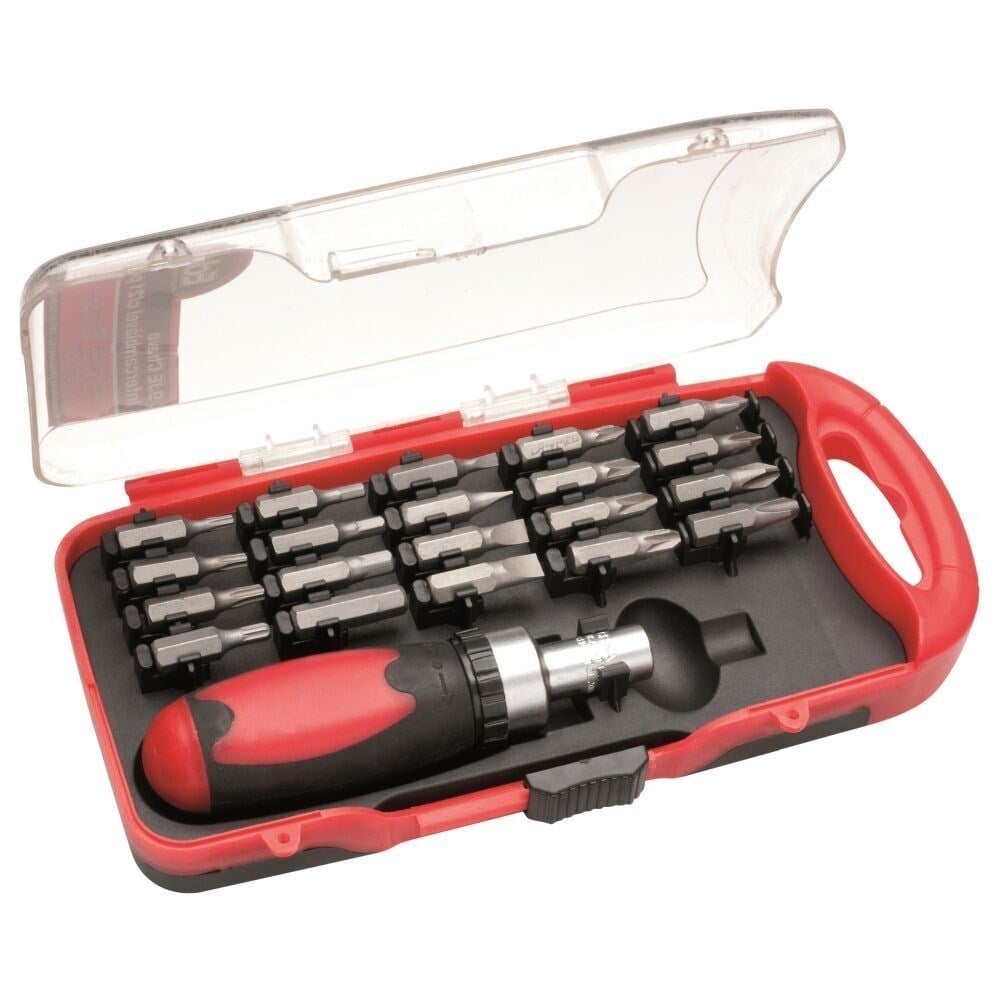Ponteira Eda Fenda/Philips/Torx com Catraca 21 Peças 9JE