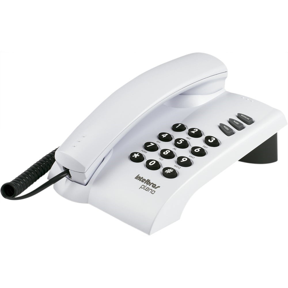 Telefone Intelbras Pleno Cinza Artico 4080055