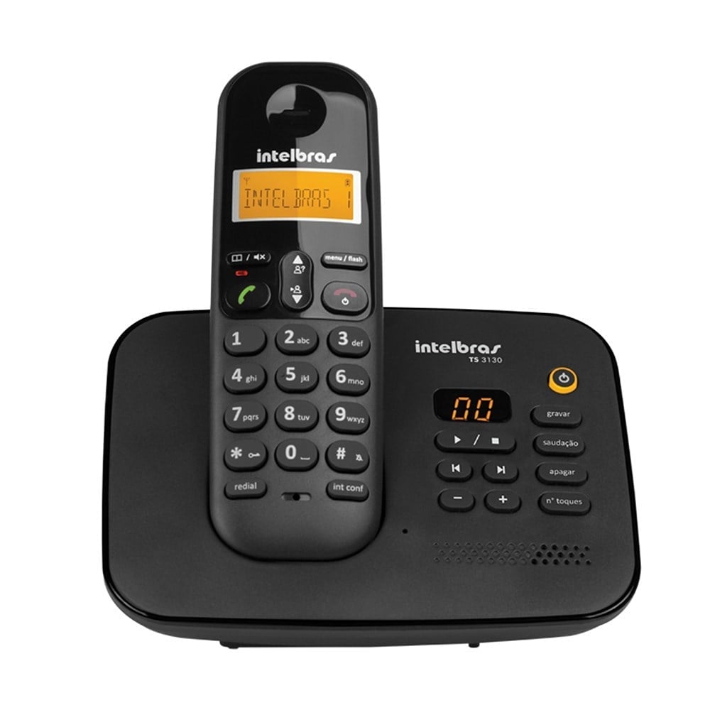 Telefone Intelbras sem Fio TS3130 com Identificador 4123130
