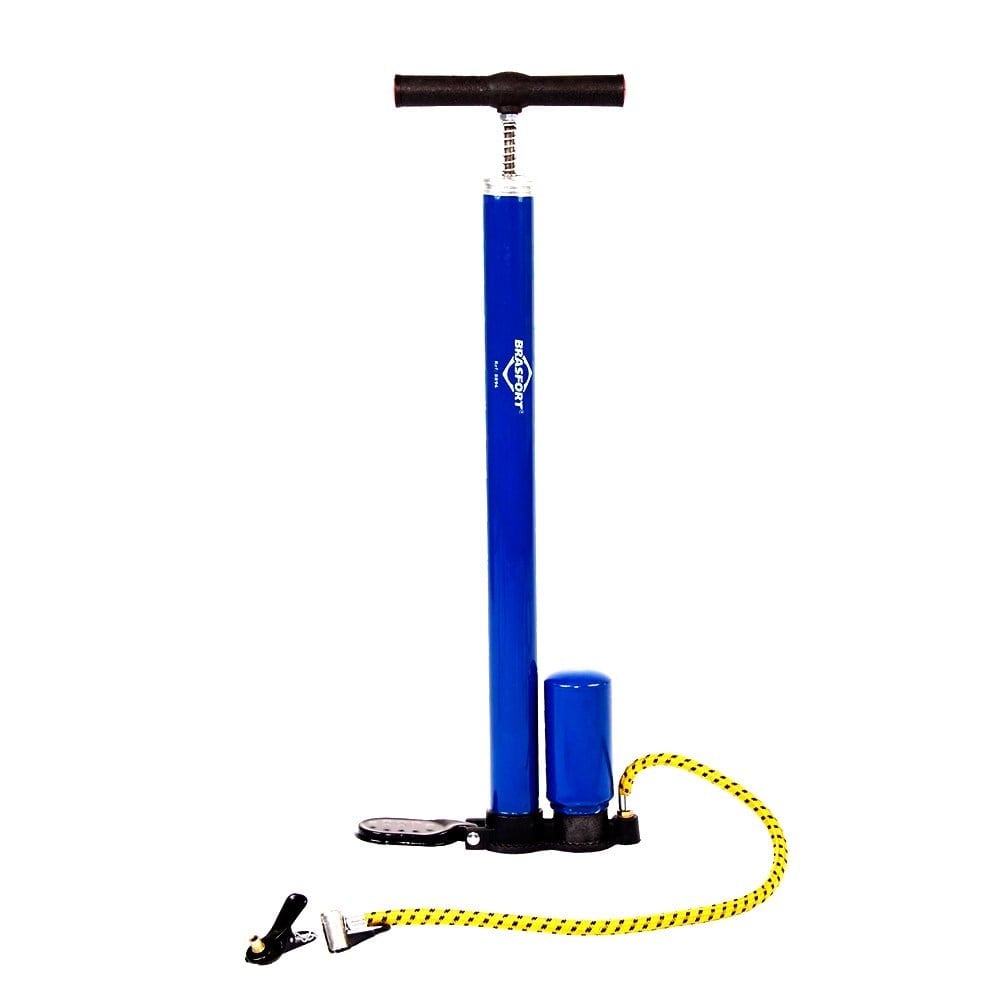 Bomba Ar Manual Brasfort com Tanque Duplo 8896