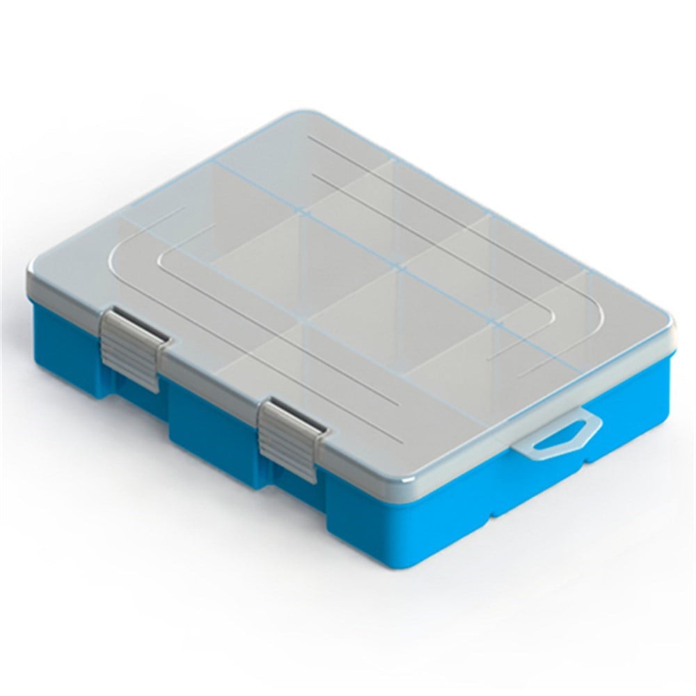 Caixa Organizadora Valeplast Cristal Média Azul 17X24 65.017