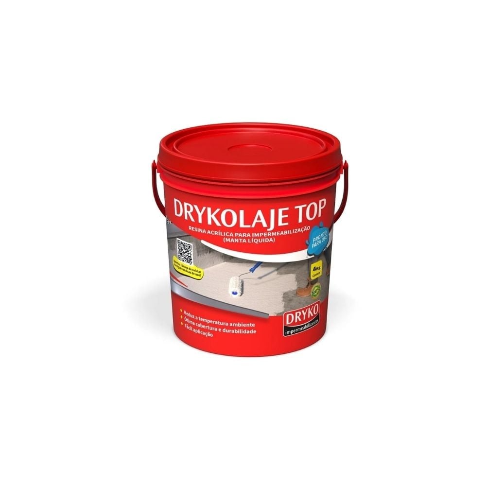 Manta Líquida Impermeabilizante Drykolaje Top 3,6 Kg | LAJETOPGAL - imagem 1
