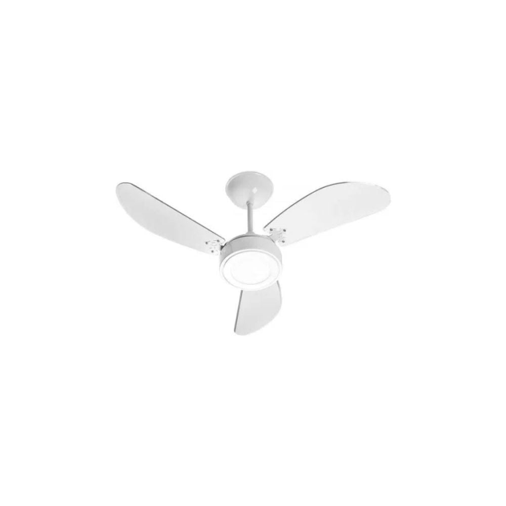 Ventilador Teto Ventidelta New LED 6000K 3 Pás Branco 220V | 38-3282 - imagem 1